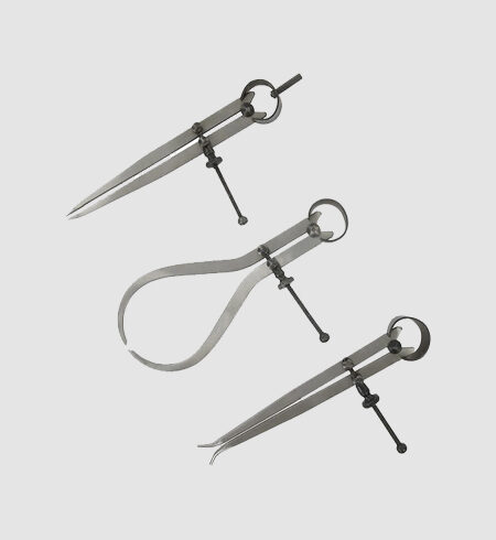 PT-605/Spring Callipers (A) Inside, (B) Outside, (C) Divider